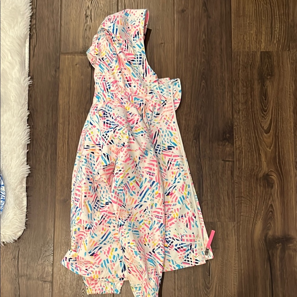 Colorful Hooded raincoat